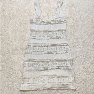 Saks 5th Ave cream lace Willow and Clay dress